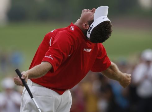 Hotovo. Lee Westwood je vítězem | Foto: Sport