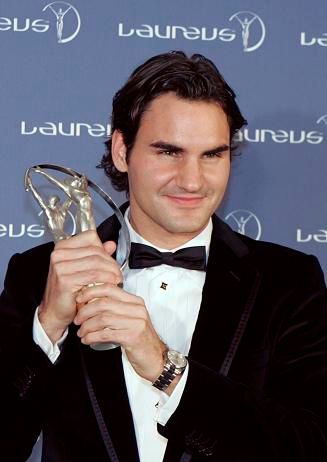 Roger Federer vyhrál v anketě o nejlepšího sportovce světa - Laureus sports awards | Foto: Reuters