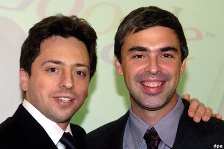 Zakladatelé Google.com Sergey Brin a Larry Page | Foto: dpa