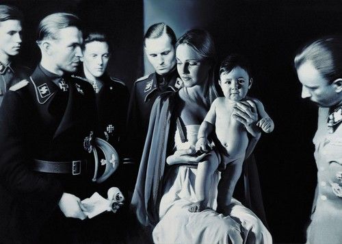 Zjevení I (Klanění tří králů), 2005 | Foto: Gottfried Helnwein