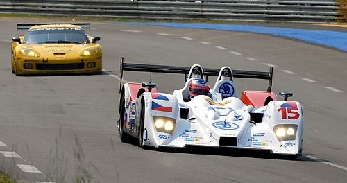 Stefan Mücke za volantem Loly Judd české stáje Škoda Charouz Racing System při tréninku na závod 24 hodin v Le Mans. | Foto: BPA/Martin Straka