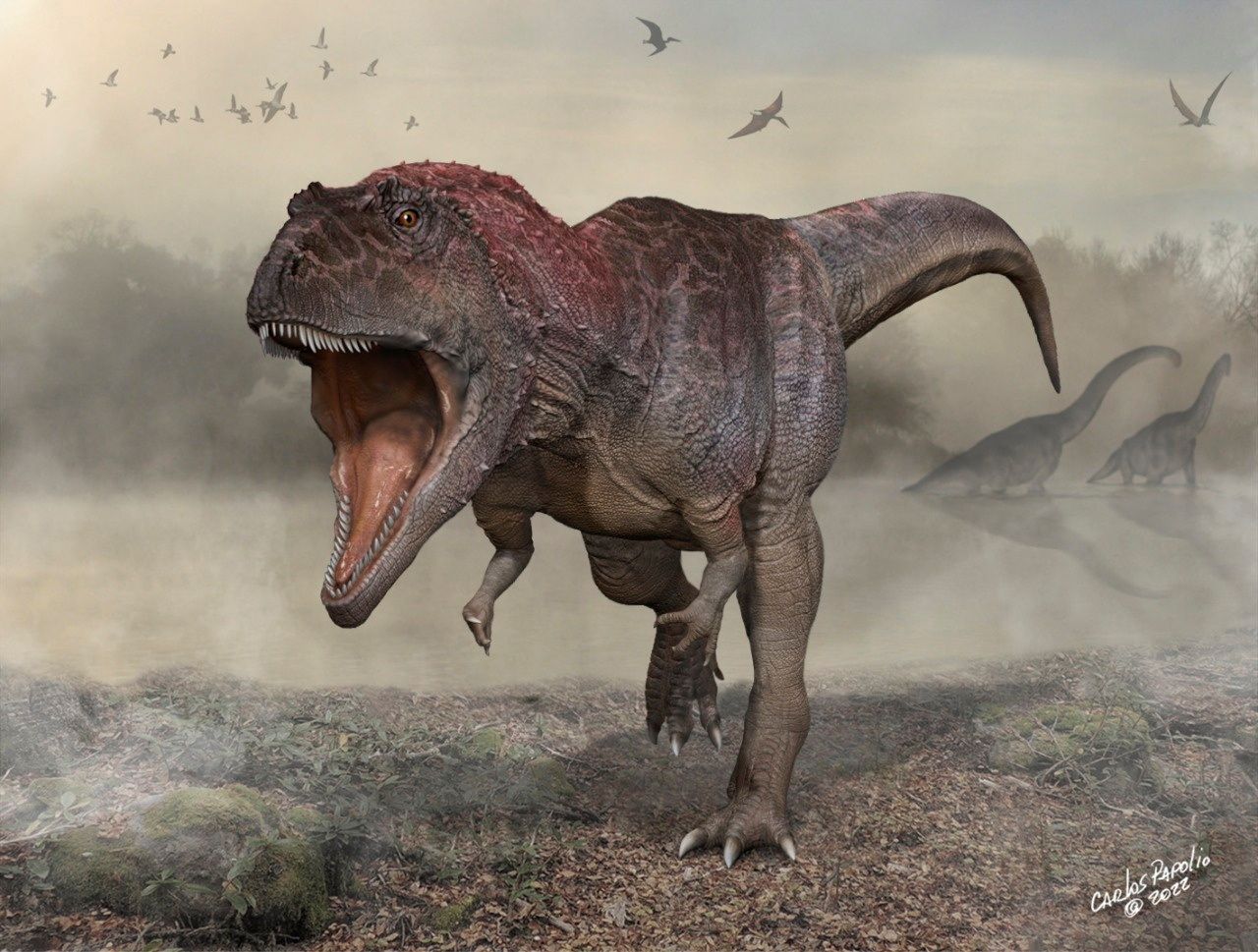 Vědci objevili nový druh dinosaura. Měl mohutnou hlavou a kratičké končetiny
