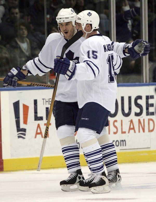 Pavel Kubina a Tomáš Kaberle. | Foto: Reuters