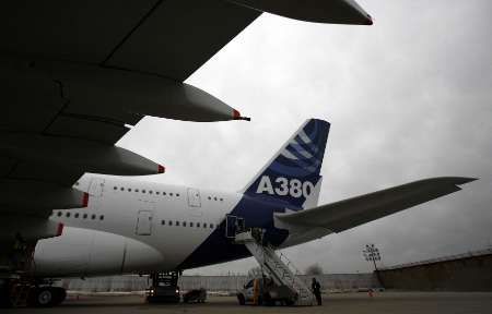 Letadlo A380 poprvé přistálo na americké půdě. | Foto: Reuters