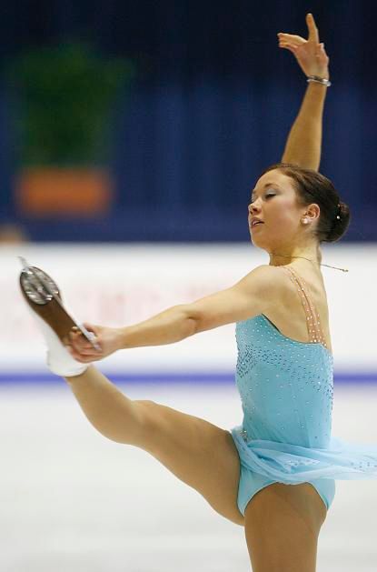 Laura Lepistová z Finska při krátkém programu | Foto: Reuters