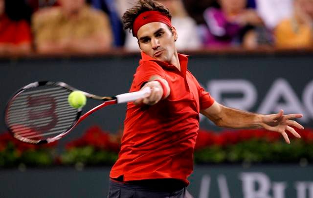 Federer returnuje. | Foto: Reuters