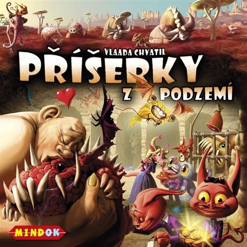 "'Co takhle založit obchod s příšerkami pro Vládce podzemí?' Nikdo už neví, který z impů tuto památnou větu pronesl, ale brzy se to rozneslo po celém kraji – impové se snadno nadchnou pro nové nápady. A tento je opravdu skvělý! Ještě nikoho to nenapadlo! Žádná konkurence! Zaručený úspěch!"
Ve hře ovládáte klan impů a snažíte se vést svůj podnik k prosperitě a co nejlepší pověsti. Vašim podnikáním je chov a prodej příšerek. Z prodeje získáváte peníze a reputaci, která představuje vítězné body. Ty můžete získat jak prodejem příšerek, tak i jejich úspěchem v soutěži příšerek. | Foto: Czech Games Edition