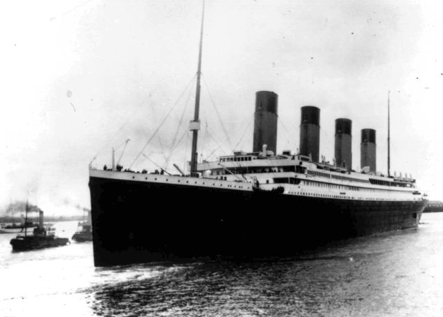 Na svou první - a zároveň i poslední - plavbu vyplul Titanic 10. dubna 1912. Mířil z Británie do New Yorku. Ztroskotal o pět dní později - v noci na 15. dubna. | Foto: ČTK