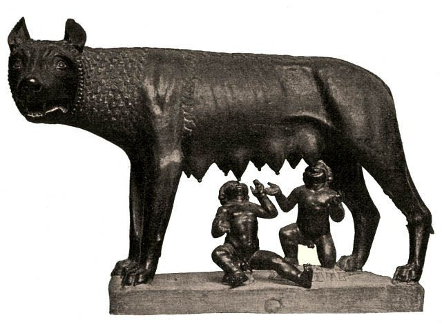 Romulus a Remus s vlčicí | Foto: Aktuálně.cz