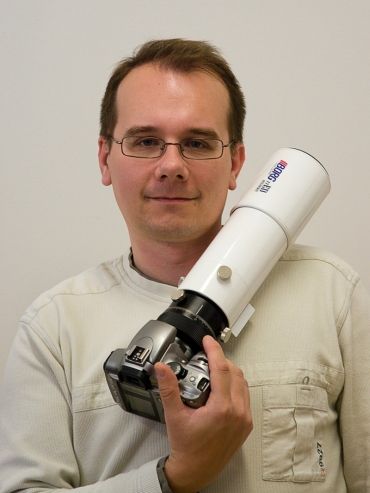 Martin Myslivec, astrofotograf roku 2007. | Foto: Česká astronomická společnost