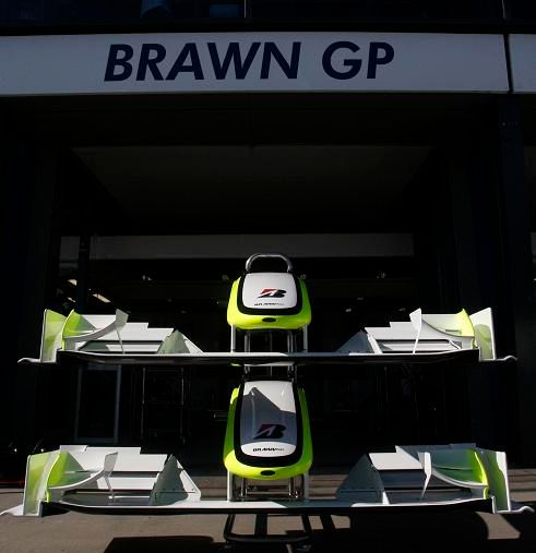 Křídla pro vozy Brawn GP | Foto: Reuters