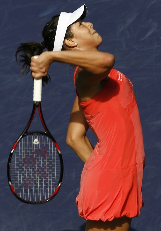 Ana Ivanovičová ve finále v Indian Wells. | Foto: Reuters