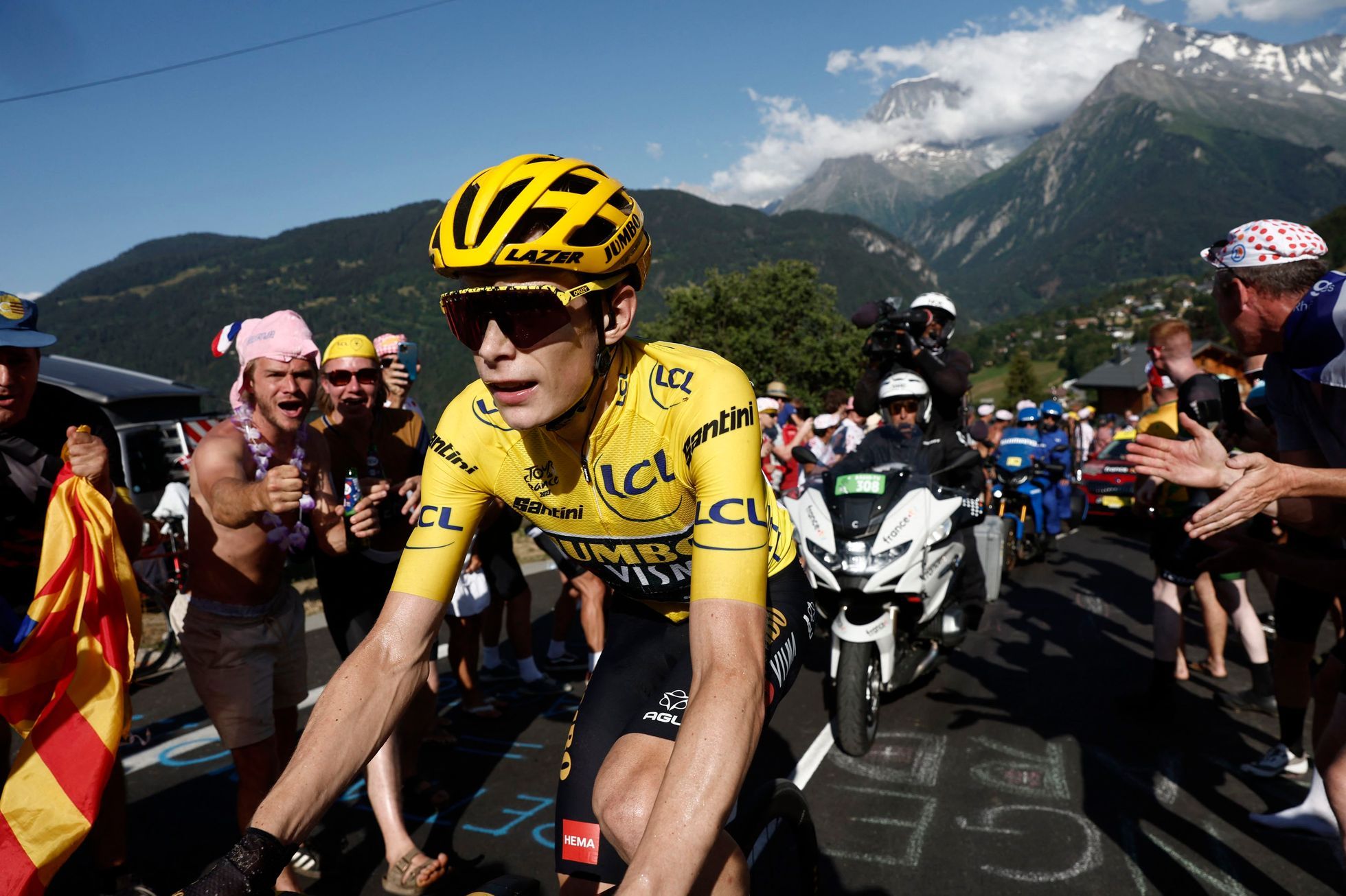 Poels a remporté la quinzième étape du Tour de France, Vingaard a conservé son maillot jaune
