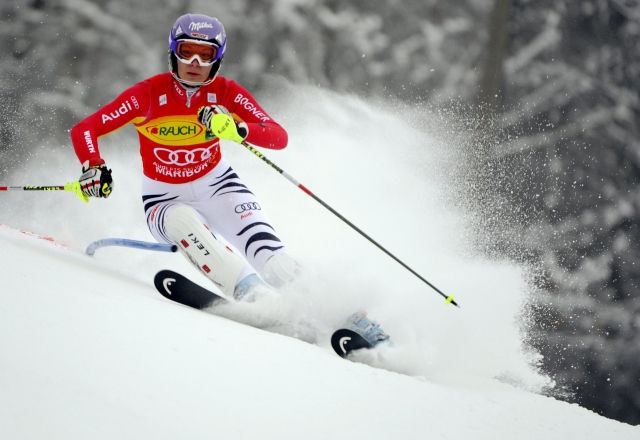 Třetí nejlepší ženou mariborského slalomu se stala Maria Rieschová. | Foto: Reuters