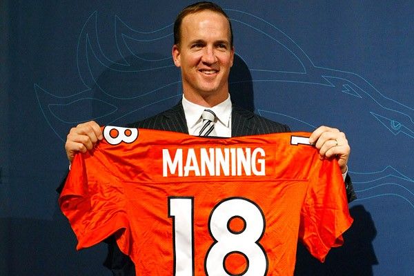 Hráč amerického fotbalu Peyton Manning (USA) - 42,4 milionu dolarů | Foto: Reuters