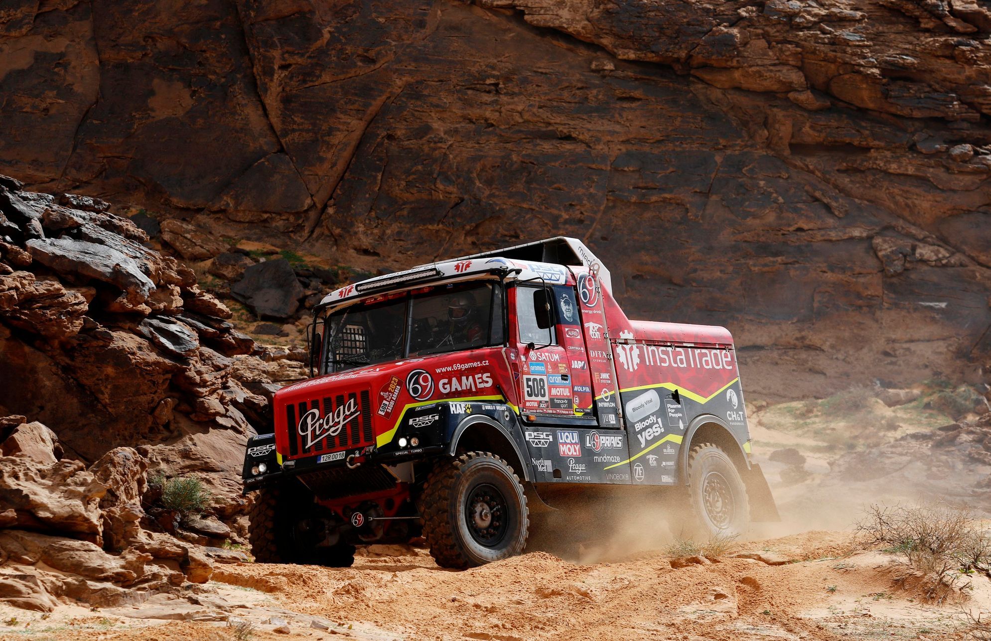 Loprais conforte son avance en camions en remportant une étape du Dakar