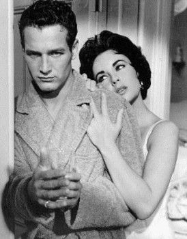 Paul Newman s Elizabeth Taylorovou ve filmu Kočka na rozpálené plechové střeše | Foto: Aktuálně.cz