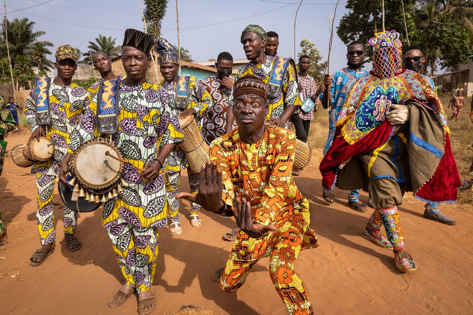 I stayed in the courts of kings and saw voodoo rituals.  Michal Novotný’s photos of the year