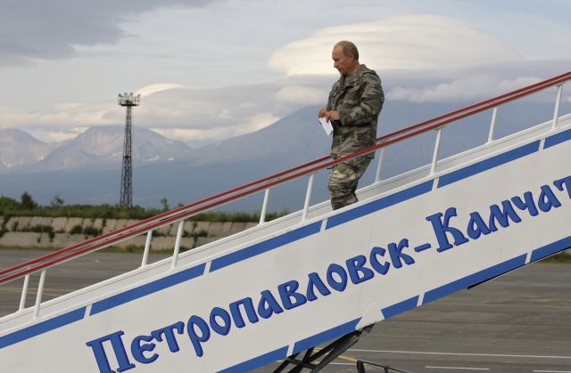 Přílet do Petropavlovsku-Kamčatského. | Foto: Reuters