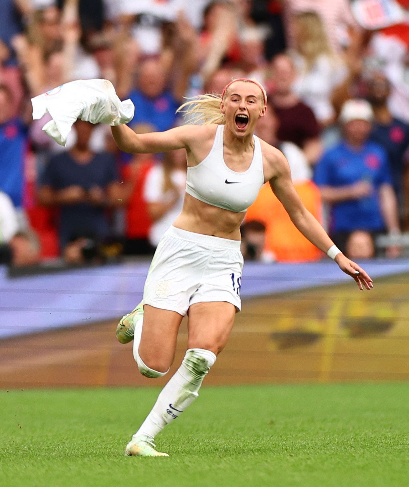 England feiert Fußballmärchen.  87.000 Menschen verfolgten den Triumph der europäischen Frauenmannschaft