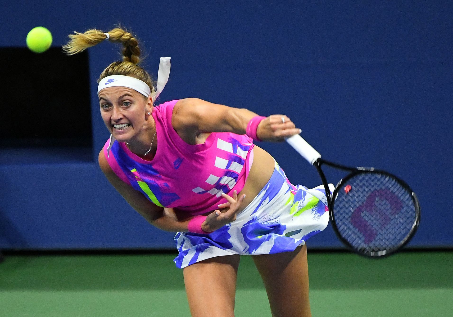 Tennis player Kvitová advanced to the round of 16 of the US Open