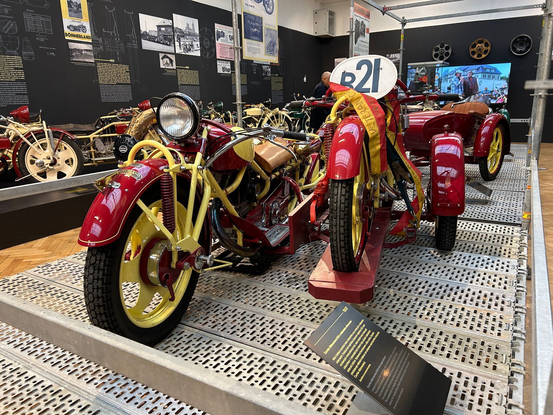 "Jsou to orgie." Nejdelší motorky světa se konečně dočkaly velkolepé výstavy v Praze