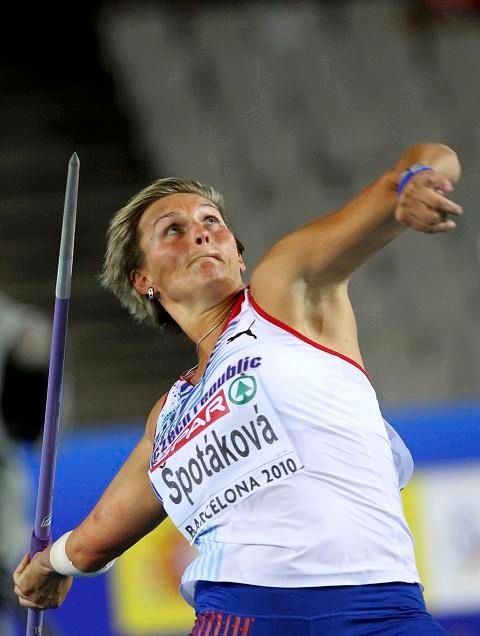 I tak ale Barbora Špotáková vybojovala bronz | Foto: Reuters