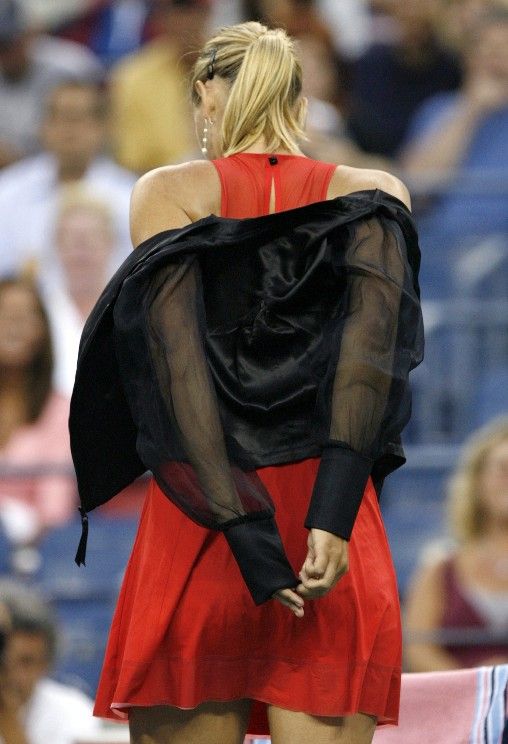 Ruská tenistka Maria Šarapovová se připravuje na svůj úvodní zápas na US Open. | Foto: Reuters