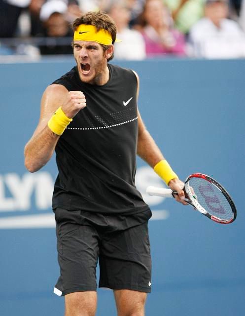 Del Potro se raduje | Foto: Reuters