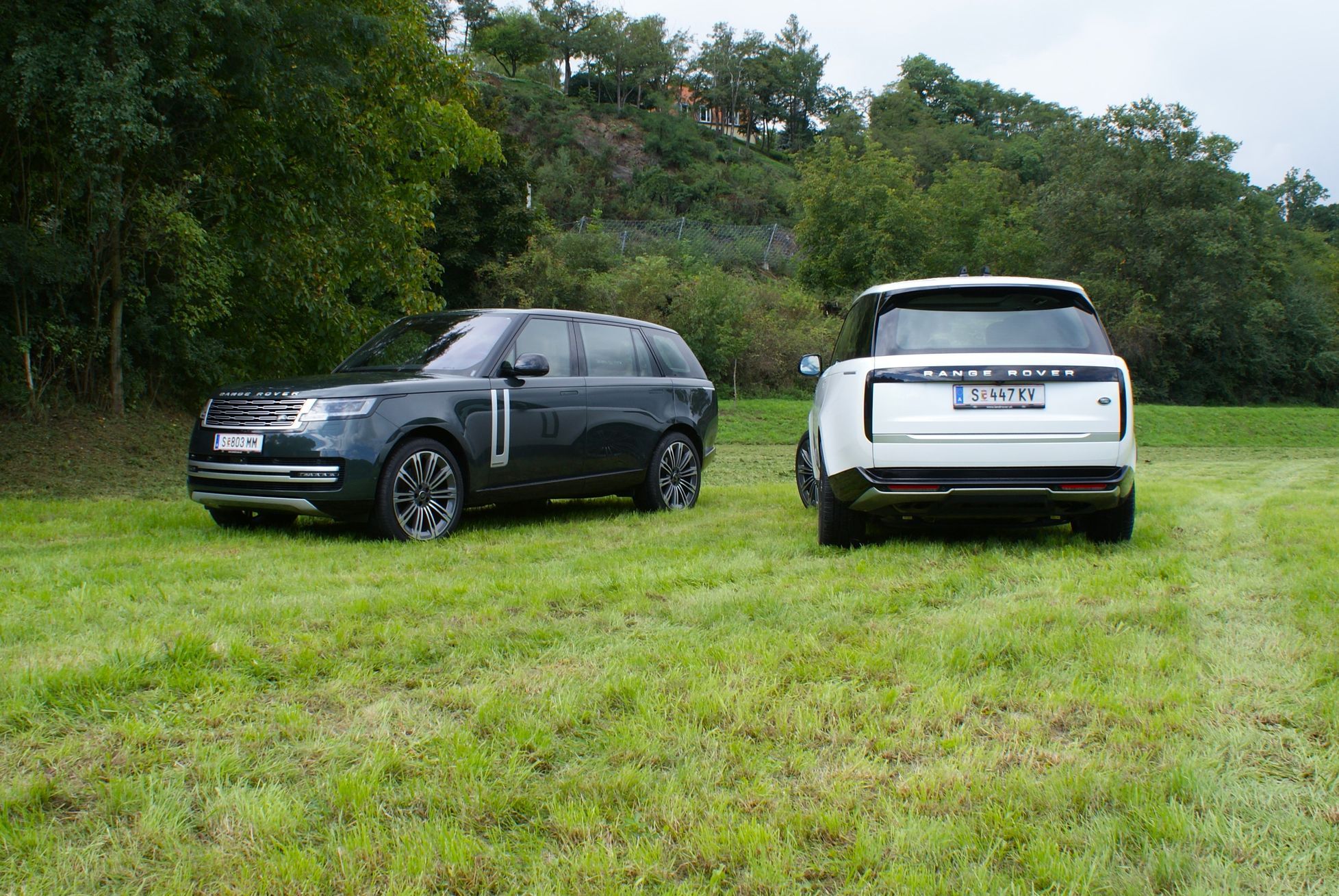 Life in a British castle on four wheels.  Fortunately, the new Range Rover is still the same