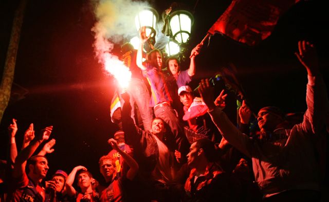 Vědí to i její fanouši, kteří v Madridu slavili dlouho do noci | Foto: Reuters