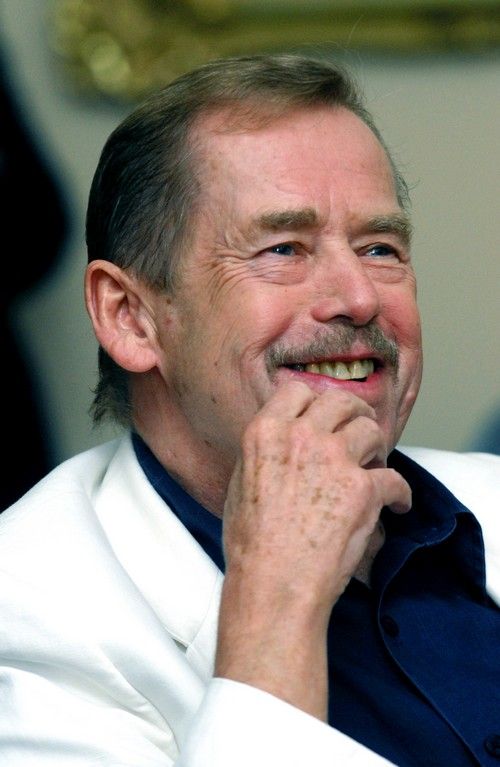 Václav Havel ve Varech | Foto: ČTK