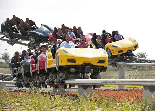 Další z atrakcí světa jménem Ferrari | Foto: Ferrari World