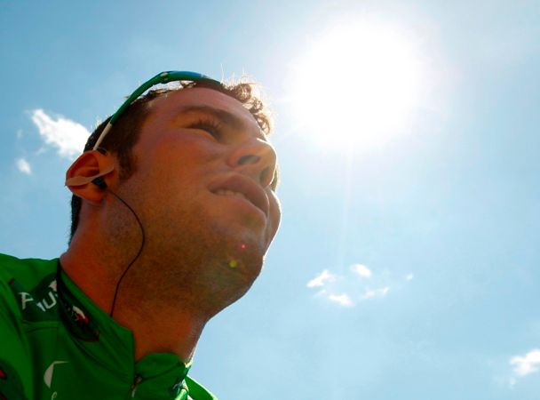 Mark Cavendish po dvanácté etapě Tour de France | Foto: Reuters