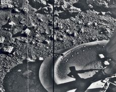 Historicky první fotografie pořízená na povrchu Marsu. | Foto: www.nasa.gov