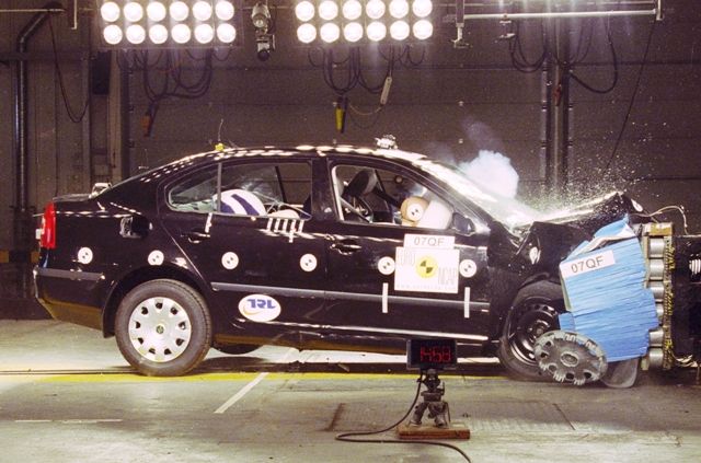 Současné generaci octavie pátá hvězdička o malinko utekla | Foto: Euro NCAP