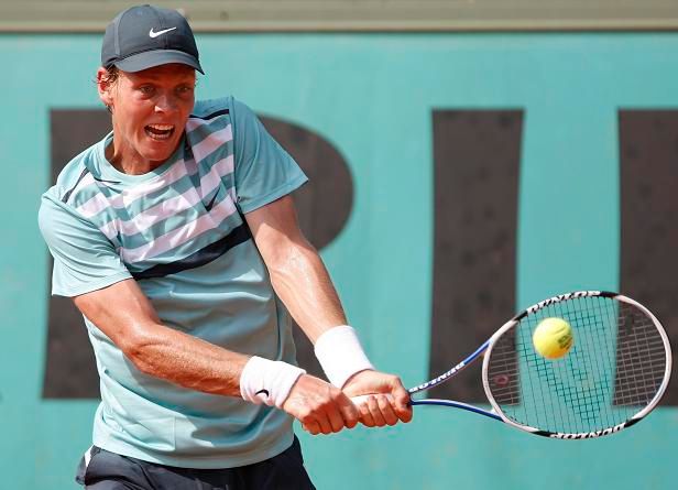 Tomáš Berdych na French Open | Foto: Reuters