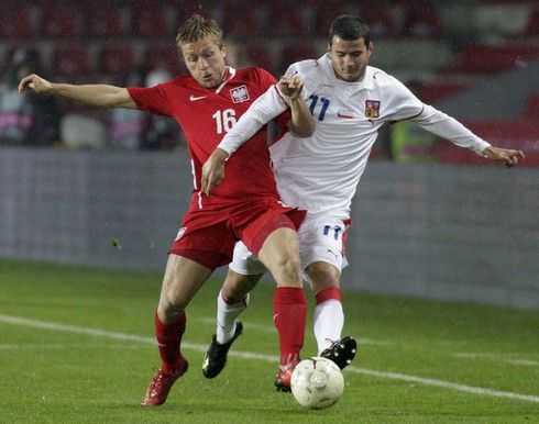 Daniel Pudil atakuje Blaszcykowskiho | Foto: Sport