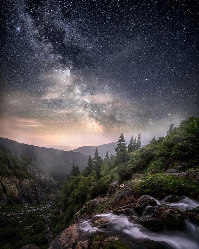 Tomáš Culka: Labský vodopád. Vítěz v kategorii Český les. | Foto: Czech Nature Photo 2019