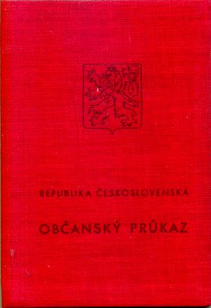 Vzor neplatného občanského průkazu. | Foto: Archiv Ministerstva vnitra