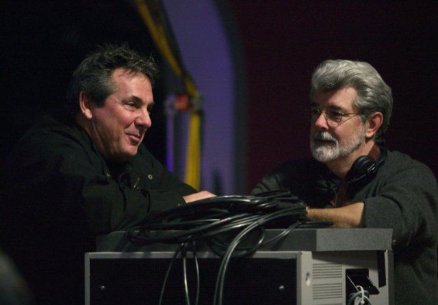 Richard McCallum a George Lucas | Foto: Collider.com