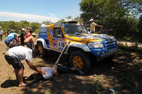 V rallye zahynula jedna divačka | Foto: Sport