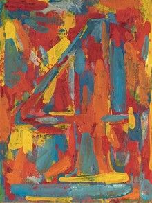 Jasper Johns: Figure 4 | Foto: www.artnet.com