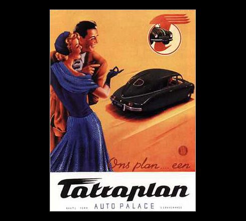 Tatra 600 - dobová reklama. | Foto: tatraportal.com, aerotatra.czweb.org, tatramuseum.cz