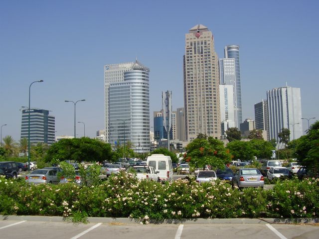 Tel Aviv po válce. Rakety Hizballáhu sem nedolétly. | Foto: Martin Novák