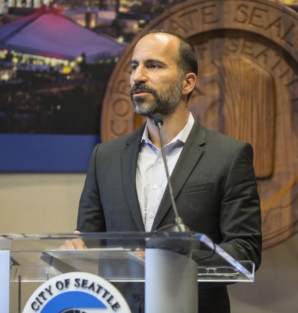 Dara Khosrowshahi, nový šéf Uber | Foto: ČTK/AP/Steve Ringman