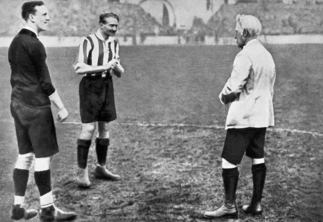 Karel Pešek (Káďa) na olympiádě v Antverpách 1920 | Foto: ČTK