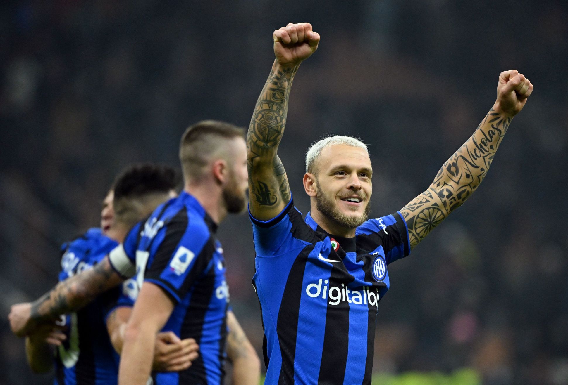 I calciatori del Napoli hanno perso per la prima volta in questa stagione nel campionato italiano, perdendo contro l’Inter 0:1
