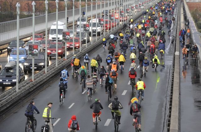 Jen výjimečně jej zaplní cyklisté. | Foto: ČTK