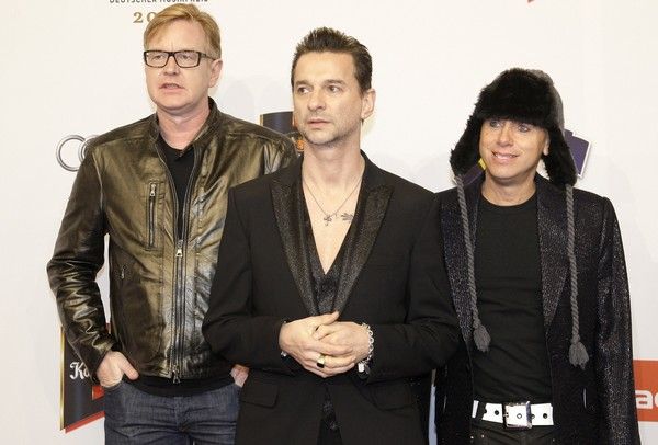 Depeche Mode během udílení cen Echo Music Awards v Berlíně 21. února 2009. | Foto: Reuters